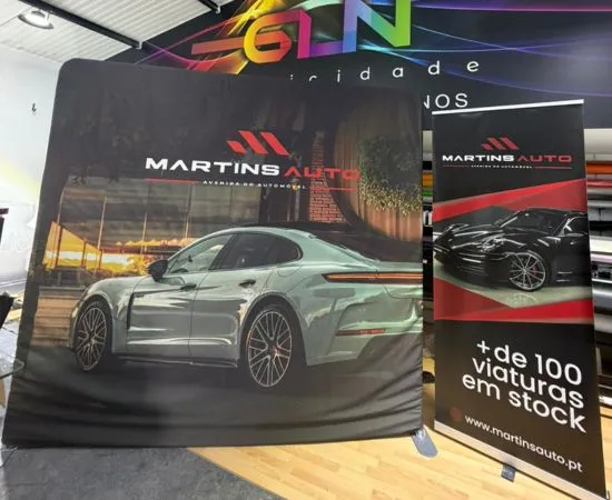 Backdrop publicitário